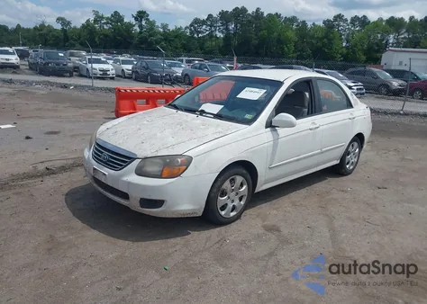 2009 Kia Spectra Ex from USA, damaged, VIN KNAFE221595606467